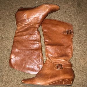 Cathy Jean Wedge Riding Boots